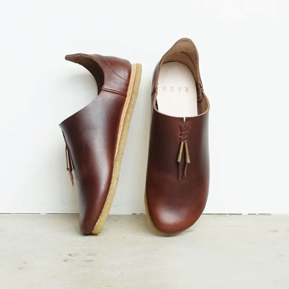 Raku babush loafers